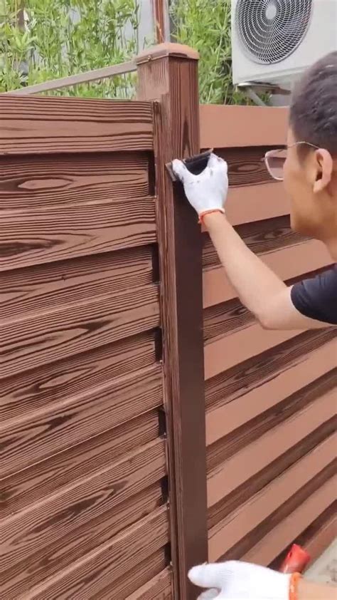 Красим забор под дерево [Video]
