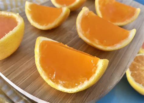 Orange Jelly Slices – One Handed Baker