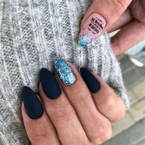 Dark glitter | Дизайнерские ногти, Красивые ногти, Нейл-арт