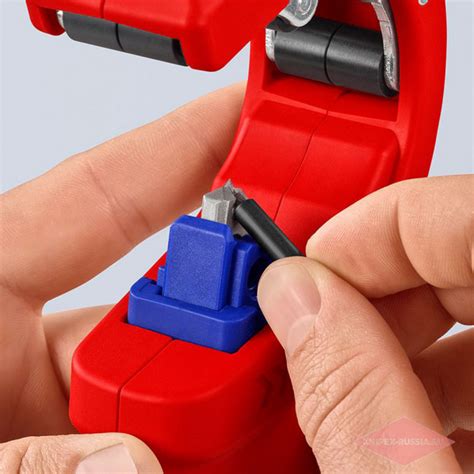 Труборез для канализационных пластиковых труб KNIPEX DP50 KN-902301BK ...