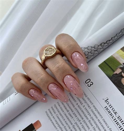 Pin by i on nails0 | Subtle nails, Neutral nails, Blush nails