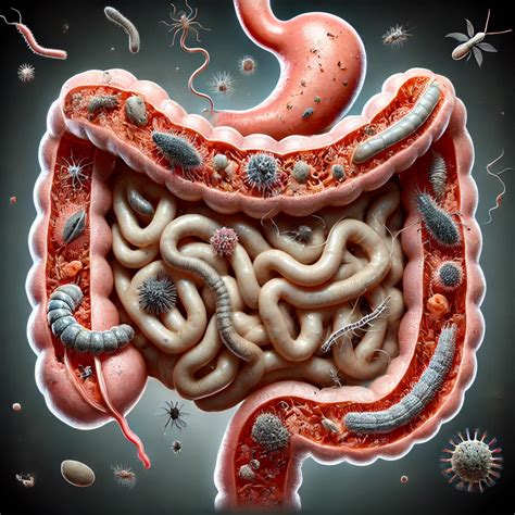 parasites  gut health       healthy gut