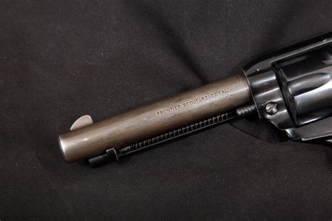 Colt Model Frontier Scout `62, Blue & Black 4 3/4" 6-Shot Single Action ...