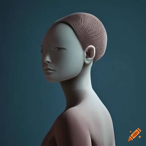 faceless human figure representing  genders  ages  blank spaces