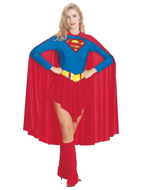supergirl classic adult costume partybellcom