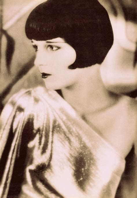 LOUISE BROOKS displaying two of the roaring twenties iconic looks, the