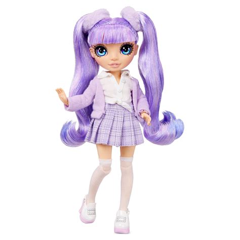 Rainbow High Violet Willow Fashion Doll Playset with Accessories, 11