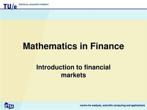 mathematics  finance powerpoint