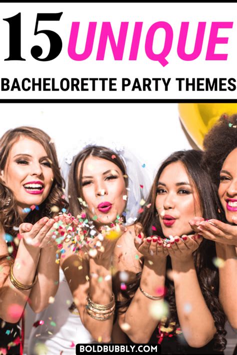 15 Insanely Awesome Bachelorette Party Themes - For The Spark