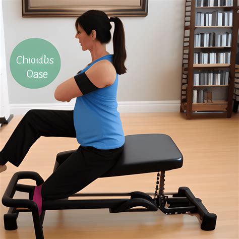 Chair Pilates Exercises for a Strong and Healthy Body · Creative Fabrica
