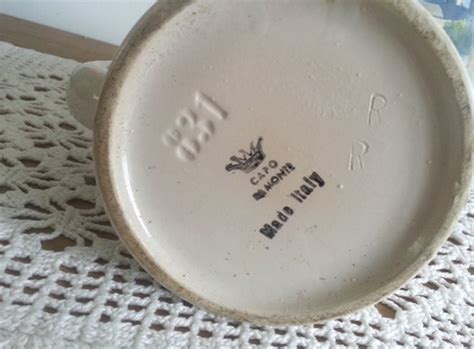 Is this a real Capodimonte mark? | Collectors Weekly