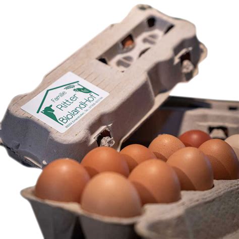 Bio Eier 10 Stück - Familie Ritter - Biolandhof