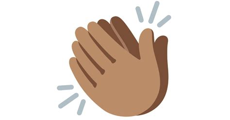 👏🏽 klatschende Hände: mittlere Hautfarbe-Emoji in 100+ Sprachen