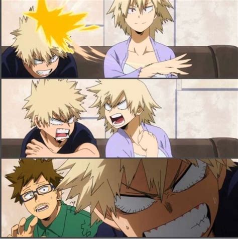 Bakugo’s mom is fierce | My hero academia, Hero, My hero academia shouto