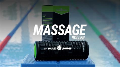 Massage Roller | Массажный роллер | Роллер для массажа | Mad Wave - YouTube