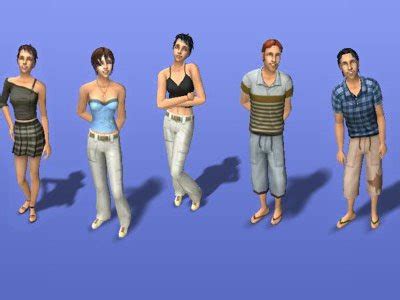 Blue's Journeys: Some of My Sims Characters