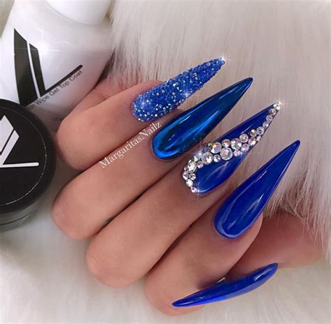 Beautiful Dark Blue Nails Ideas 2022 | Nailsware