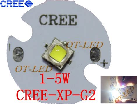 10PCS Cree XPG2 led XP G2 1 5W LED Emitter Cold White 6000 6500K with ...