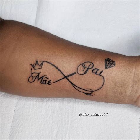 Tattoo Pai E Mae Infinito - Infinito | Infinito pai e mae, Tatuagem homenagem pai e mãe, Tatuagens ...