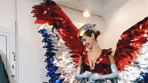 Miss USA Costume by Adam Selman - Vogue