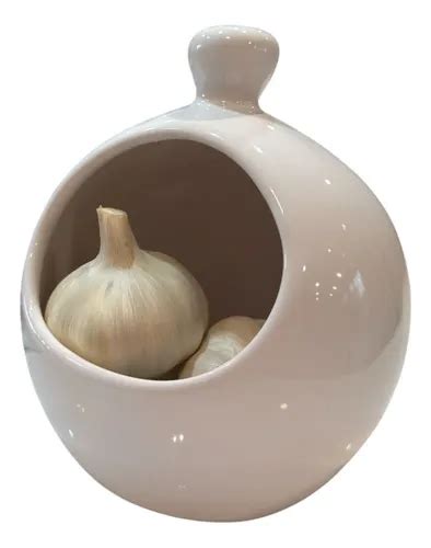 Porta Alho E Cebola - Porta Alho E Cebola Organizador Cozinha Utensílio Cerâmica | MercadoLivre