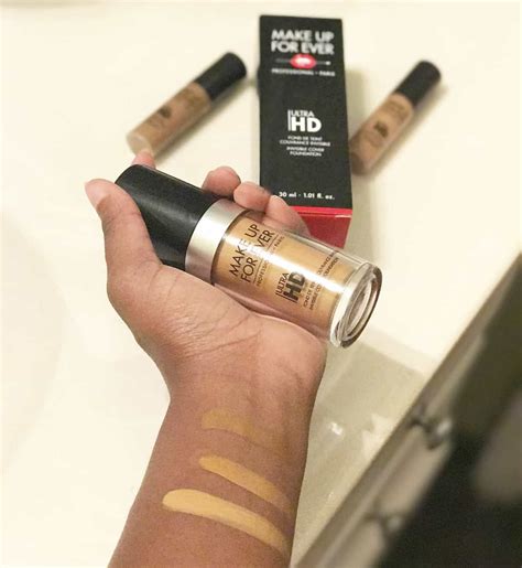 Make Up For Ever Ultra HD Invisible Cover Foundation - Shaunda Necole