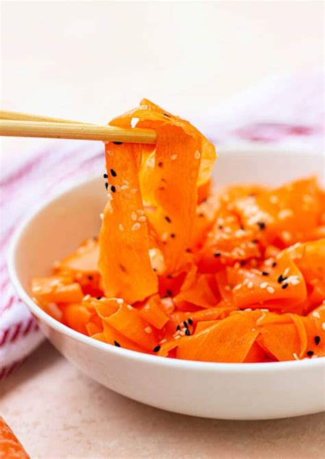 tiktok raw carrot salad recipe cold carrot salad