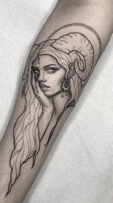 90 Unique Aries Tattoos to Compliment Your Body and Personality ...