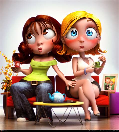 3d Animation Lesbian Porn