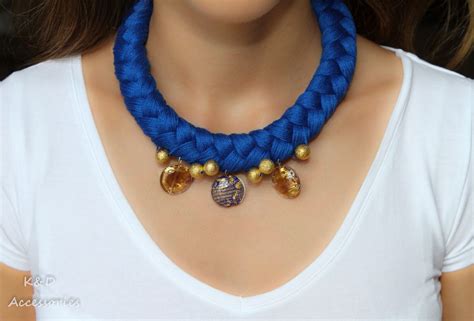 Колье с бусинами из стекла Мурано 👌🏼👌🏼👌🏼💙 | Statement necklace ...