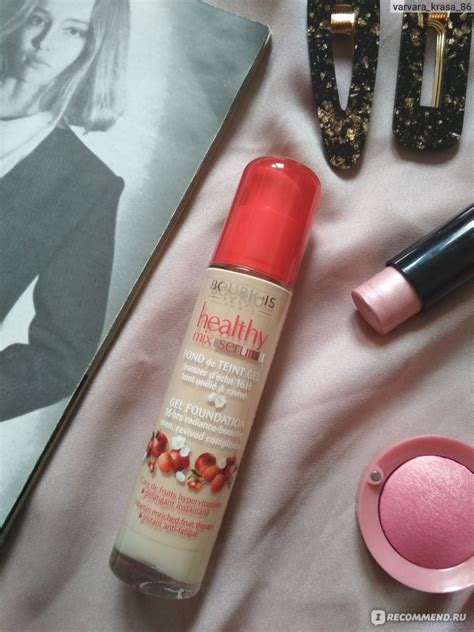 Тональный крем Bourjois Healthy Mix Serum Gel - «Тональный крем ...