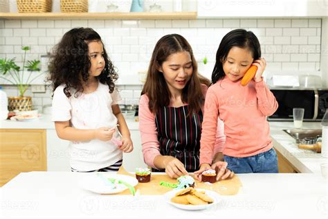 Group of Diverse Family, Asian and Arab Preschool African Arab kid