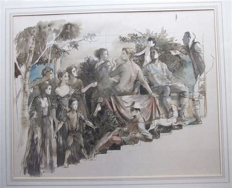 Charles Mozley | THEATRICAL STUDIES OF MUSICIANS AND NUDE MAIDENS
