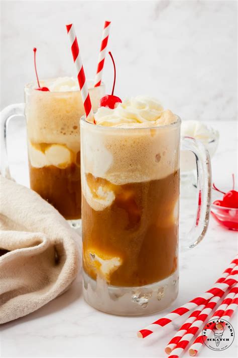 Easy Traditional Root Beer Float - Ice Cream From Scratch