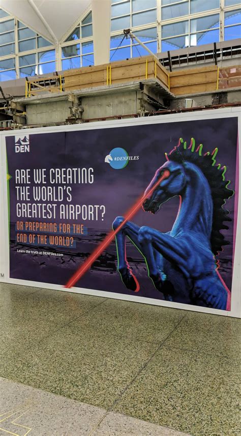 Denver airport construction marketing : r/mildlyinteresting