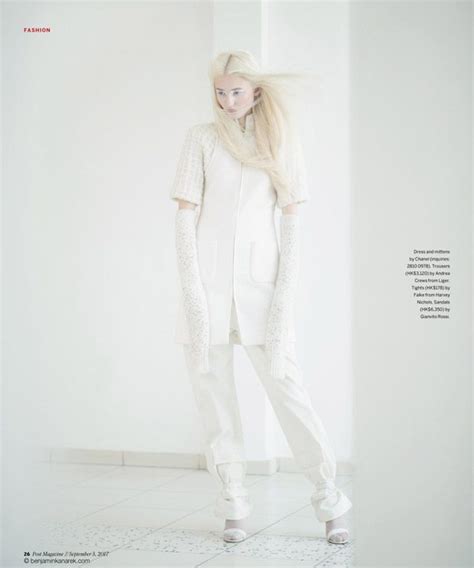Luisa Moek in White Magic for POST Magazine September 2017 Issue