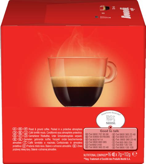 Nescafe Κάψουλες Espresso Buondi Συμβατές με Μηχανή Dolce Gusto 16caps ...