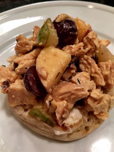 Chicken & Fruit Salad – The Hubby Chef
