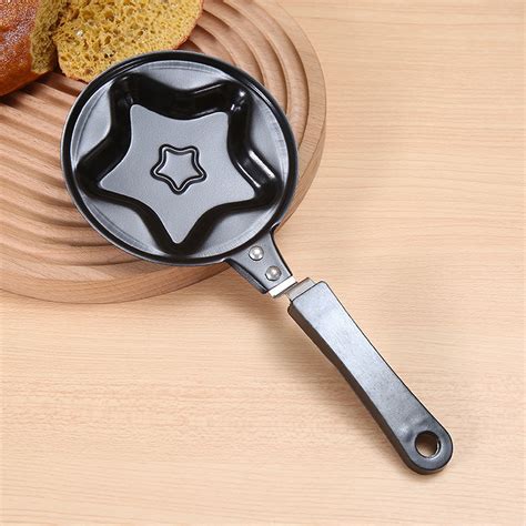 Momihoom Mini Egg Frying Pan, Nonstick Single Egg Frying Pan,Pentagram ...