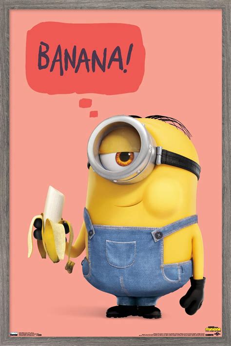 minions banaan behang respect power banana minions