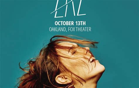 Concert - French artist ZAZ at Fox Theater Oakland on Oct 13th - MerciSF