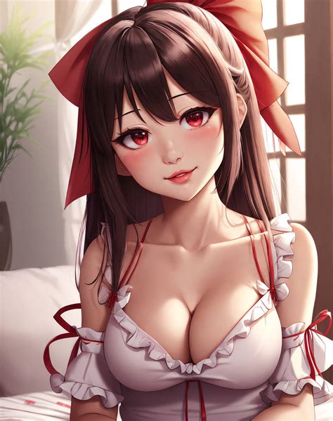 Reimu Hakurei from Touhou by Baigency on DeviantArt