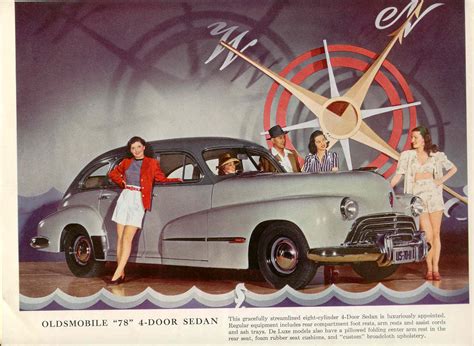 1946 Oldsmobile Motor Cars Brochure
