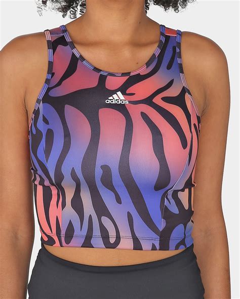 Riachuelo | Top Esportivo Feminino Tigre Adidas Laranja