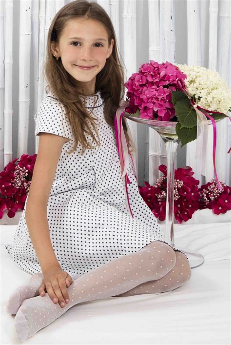 Aquilone Girls Dot Erika Sheer Tights – Italian Tights