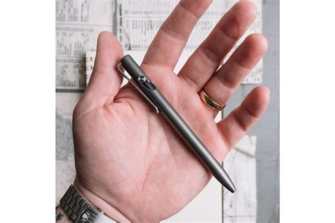 Tactile Turn Smooth Operator Titanium Pen - Tactical Elements Inc