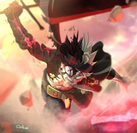 black clover asta time skip  devil arm  devil bringer xd