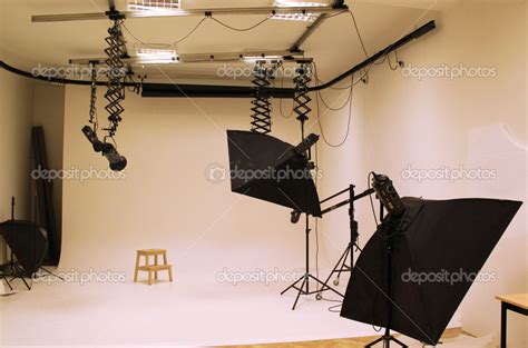Professional photo studio and equipment — Stock Photo © tannjuska #29879055
