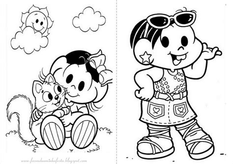 +250 Desenhos da Turma da Mônica para Colorir e Imprimir