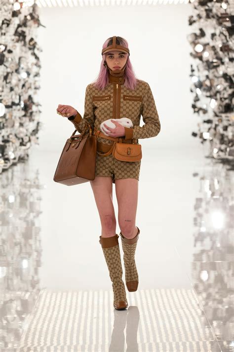 8 Designers Who Sent Animals Down the Runway - Pets Fashion Gucci
